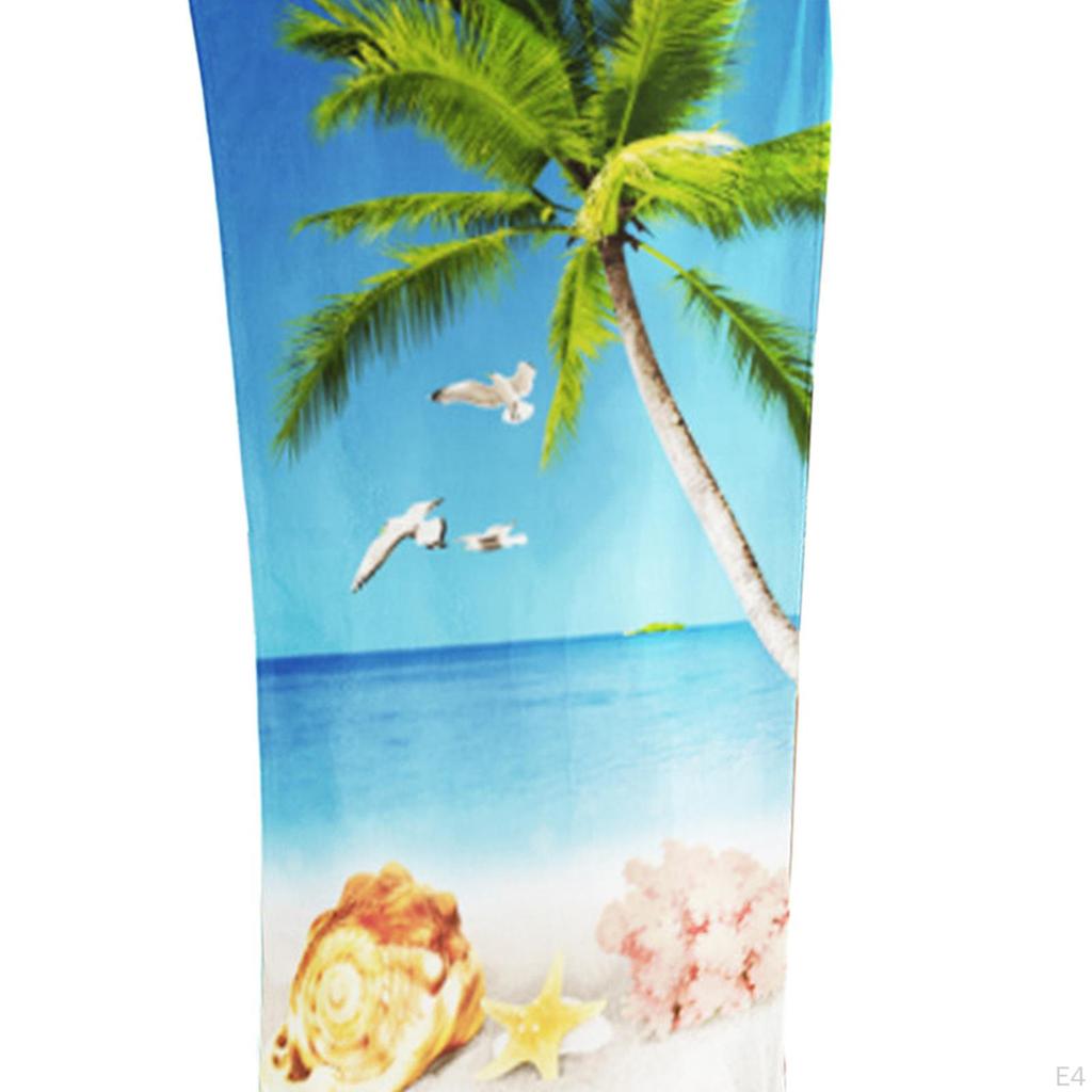 Beach Towel Bath Lightweight Swimming Microfiber Men Women Swim Pool for