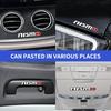 1/2/5/10 buc Insigne Auto Autocolante Postare Aleatorie Pentru Logo Nissan Nismo Tiida Teana Qashqai Juke X trail Note Almera Skyline Styling