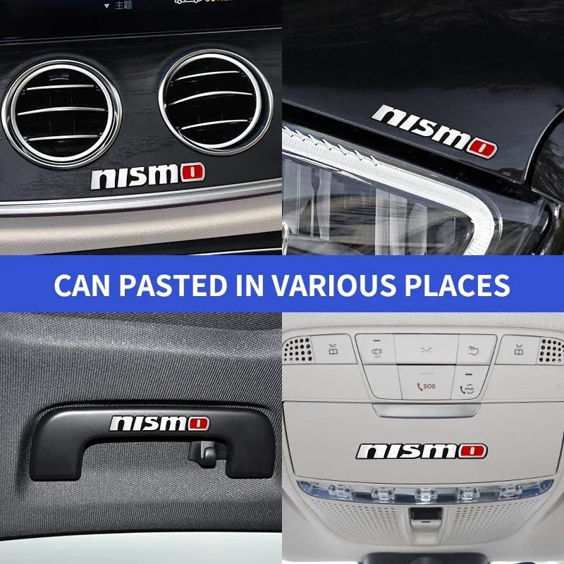 1/2/5/10 buc Insigne Auto Autocolante Postare Aleatorie Pentru Logo Nissan Nismo Tiida Teana Qashqai Juke X trail Note Almera Skyline Styling