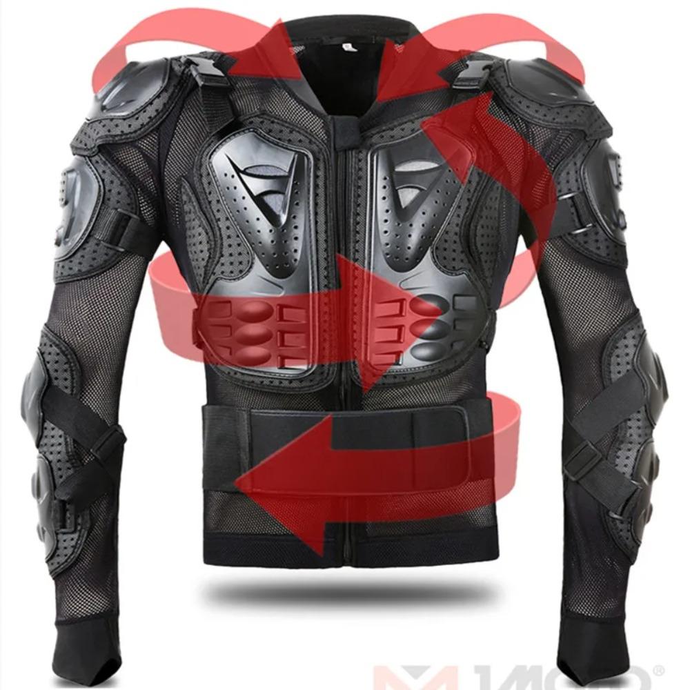 VEMAR Chaqueta Protectora de Armadura para Motocicleta Soporte Corporal Brace ATV MTB Motocross Equipo de Protección Protector Pecho Espalda del Conductor Protección