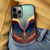 Fantasy Angel Girl Wings Soft Phone Case for iPhone 17 Air 16e Pro Max 15 Pro 13 14 Plus 11 12 MagSafe Magnetic Coque
