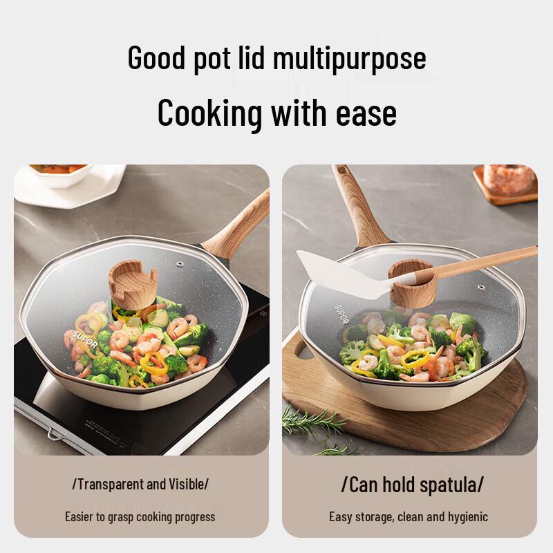 Supor Star Stone Non-stick Wok