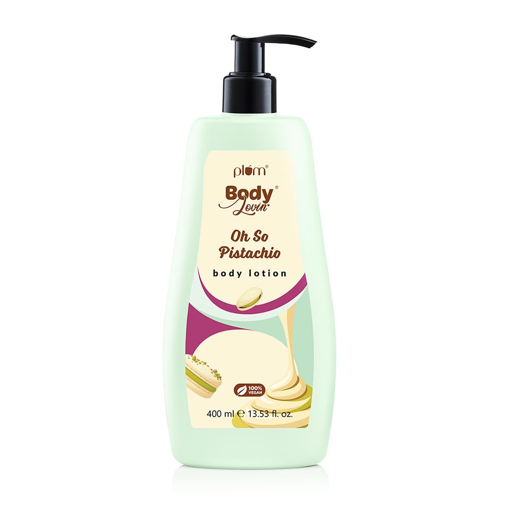 

Plum BodyLovin’ Фисташковый лосьон для тела 400 мл Упаковка 1 шт. | Глубокое увлажнение, Быстро впитывающийся, Нежирный гель-крем для сухой кожи