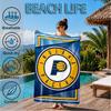 Pacers Basketball Team  Beach Towel, Microfiber Beach Towel, Perfect For Pool, Beach, Travel, Home Decor Beach Party Fan gifts