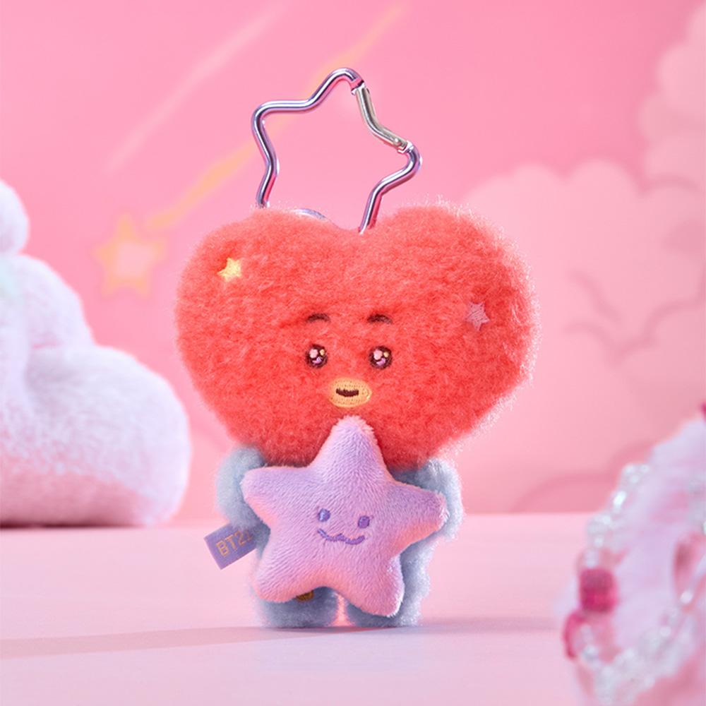 BT21 The Journey Purple Star TATA Plush Keyring