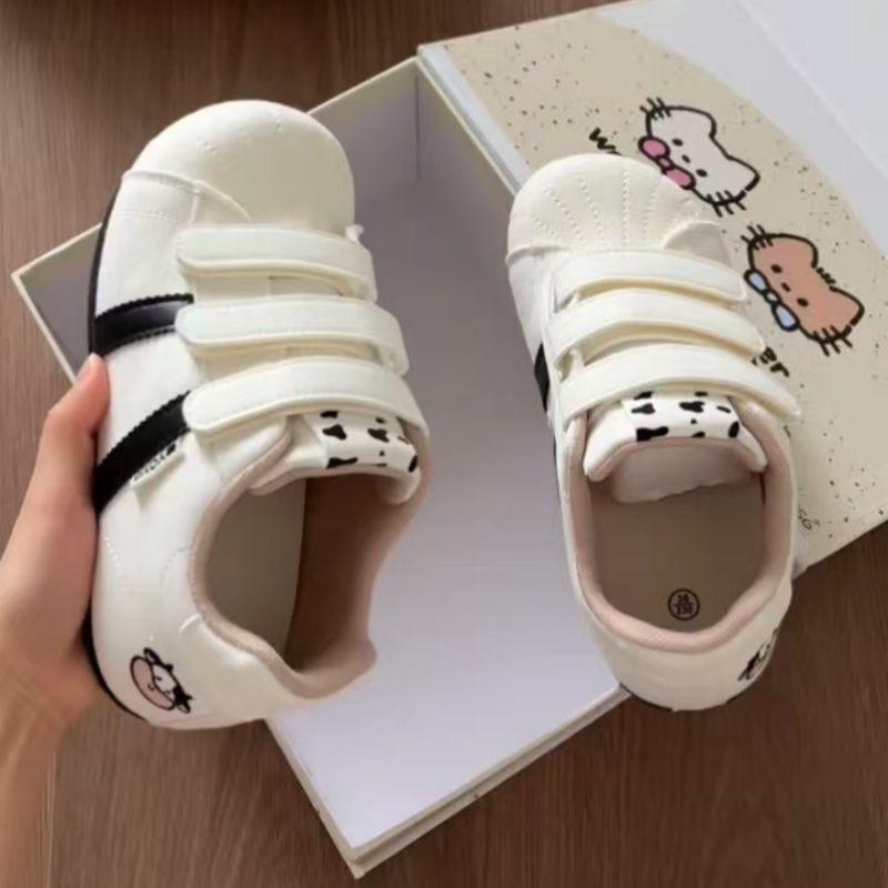 Klettverschluss-Stoffschuhe neue Herbst-Großkopfschuhe Schüler Freizeit Sport Charakterbildung