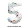 32" Rainbow Jelly Gradient Aluminum Foil Balloon for Birthday, Festival, Wedding Party Decorations
