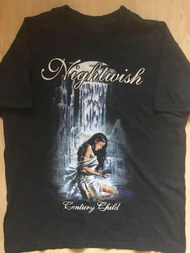 Nightwish Band Music Concert Black T-Shirt Cotton All Size VK42 Unisex T-Shirt S