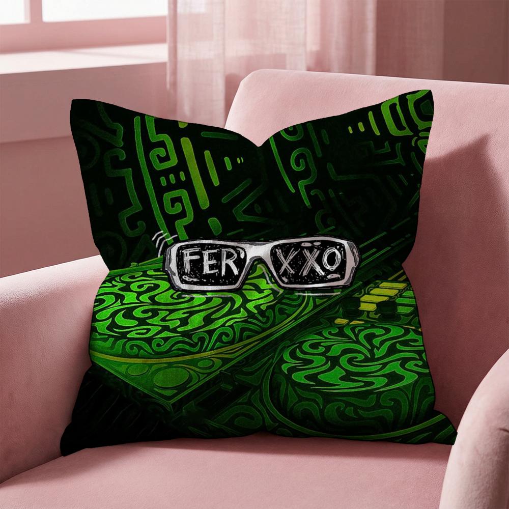 Singer F-Feid Luna Cushion Cover Multi-Scene Pillow Cover for Home & Car - Reversible, Soft & Durable for Daily Use