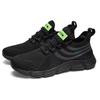 Men's Lace Up Mesh Shoes for Summer Fashion Easy Wear Breathable Comfortable Non Slip Sole Outdoor Walking Sports Leisure Shoes