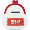 Sanrio Hello Kitty Coin Bank, Purse-Style, Approx. 11 X 6 Cm, White, Stationery, Hello Kitty Goods, SAN4563-1