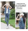 Women's Summer Denim Vest - High-End Design, Casual Sleeveless Outerwear, Short Jacket