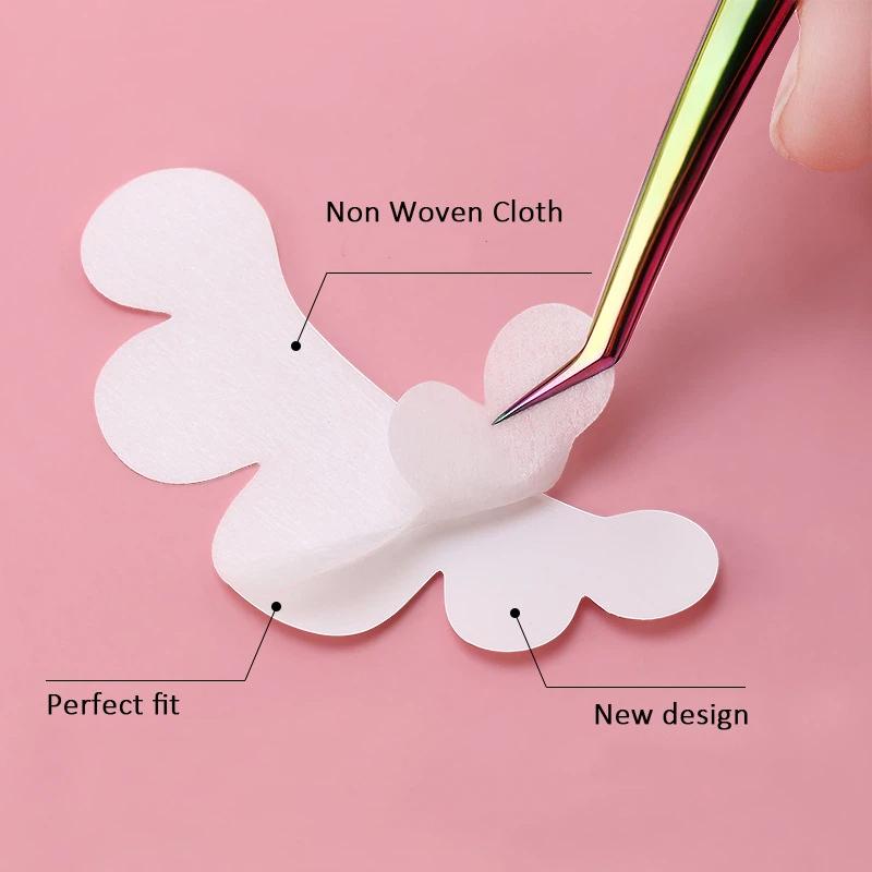 100Pcs Hydrogel Patches Under Eye Pads Tools Grafting Eyelash Under Eye Pads Eyelashes Extension Cloud Shape Eyelash Stickers