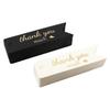Gold Foil Swallowtail Thank You Tag - Gift Packaging & Greeting Card Label