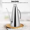 Oil Bottle Dispenser Household Large Capacity Stainless Steel Olive Oil Pot Dispenser Sauce Vinegar Bottle Pot (850ml/28.74oz)