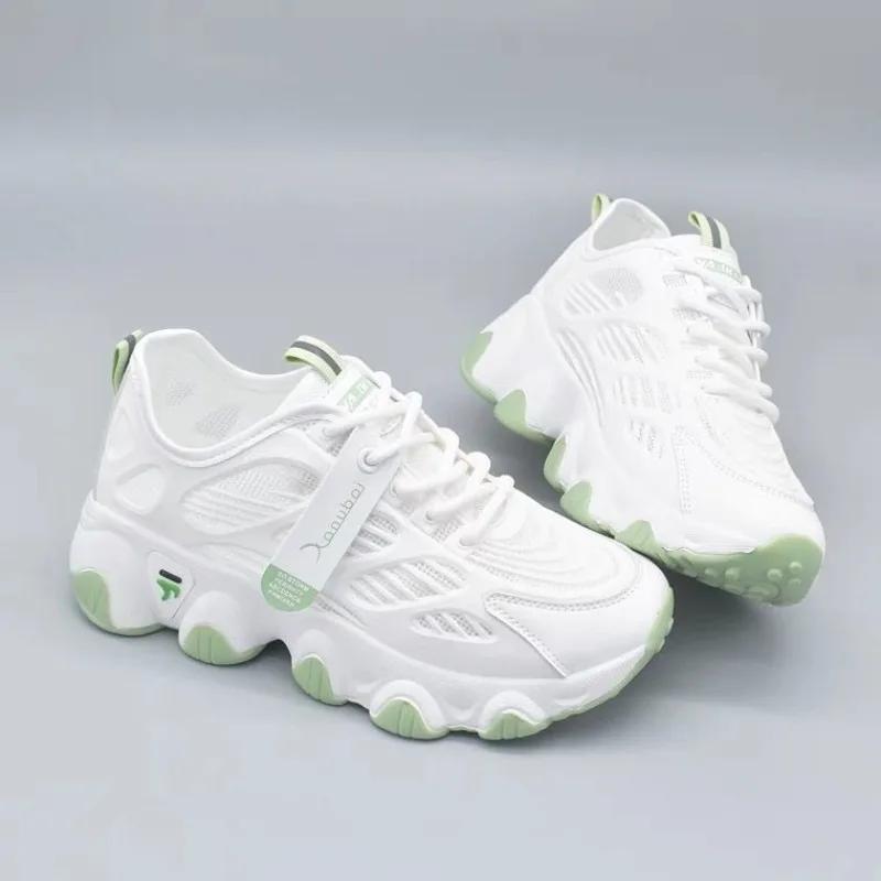Fashion Fashion 2025 Summer Mesh Breathable Women's Shoes Comfortable and Elegant Vulcanized Shoe Light Walking Casual Ladies Footwear