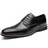 Fashion Business Men's Leather Shoes Retro Fashion Style Leisure Outdoor Party  Black Brown Wedding Dress Groom's Shoes Plus Size 38-48