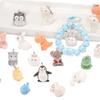 1 pièce Pendentif Animal Mignon Dessin Animé Pendentif Animal Velours Pendentif Charme Tridimensionnel Porte-clés Pendentif Pendentif Sac à Dos Accessoires de Bijoux DIY