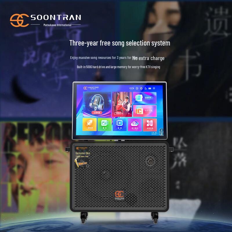 Matsukawa International Portable Outdoor KTV Speaker CN plug (adapter included)