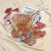 Wedding Shop Decor 3-pronged Persian Leaves Ginkgo Leaf Fake Flowers Party Supplies Fan Leaf