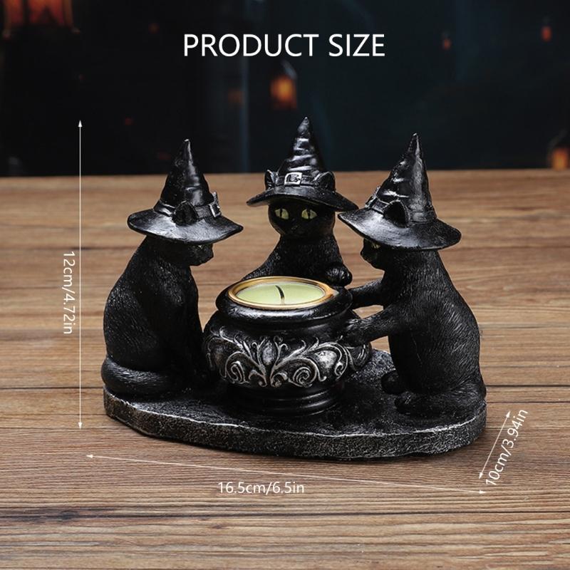 Halloween Candle Holders Tealight Votive Candle Holders Decorative Candlestick Holder Centerpieces Halloween Decorations