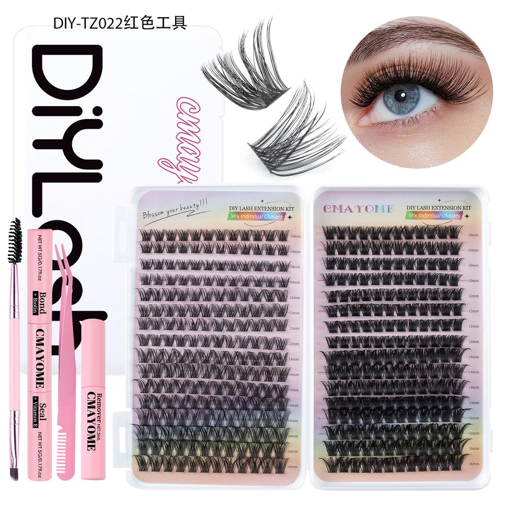 Diy Single Tuft Eyelash Book False Eyelashes Natural Thick C Song Segmented Grafting Eyelashes