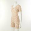 Venus Soft Modal Burnout Lace 3 4 Sleeve Top Vlg2473a