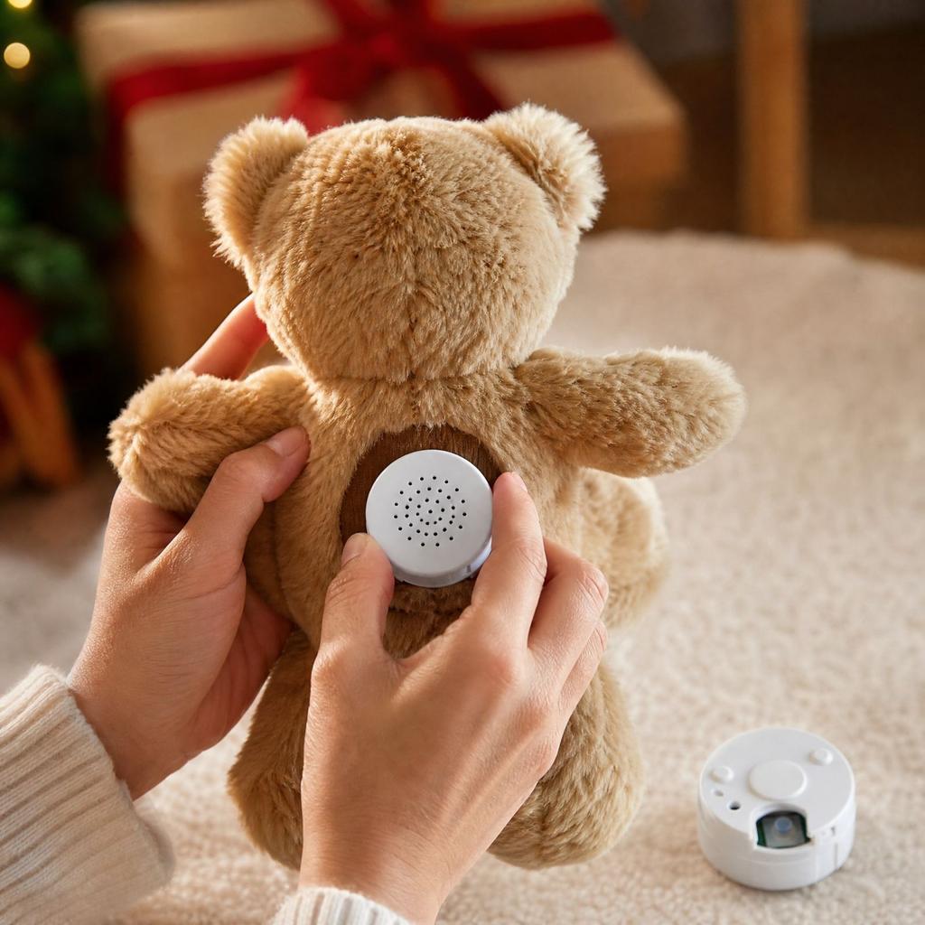 30- Plush Toy Sound Module, -Activated Voice Recorder Box for Stuffed Animals, Music Speaker