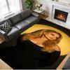 Adele Print Crystal Velvet Plush Rug Anti?Slip Wear?Resistant Floor Carpet For Indoor Household Home Decoration