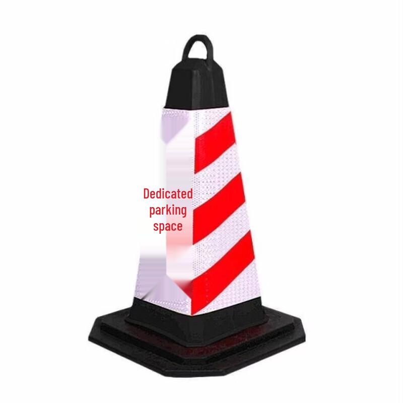 Aokewen Reflective Plastic Square Traffic Cone
