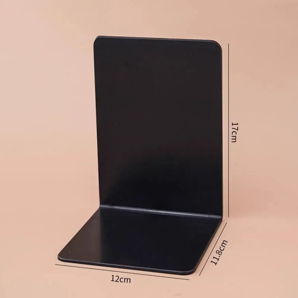 1/2Pcs with Anti-slip Design Book Stoppers Holders Thickened Desk Bookshelf for Library Bedroom