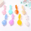 Gradient Irregular Geometric Resin Dangle Earrings Minimalist Elegant Jewelry