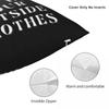 Please Do Not Sit On My Bed In Your Outside Clothes Square Pillowcase Polyester Linen Velvet Pattern Zip Home Cushion Cover