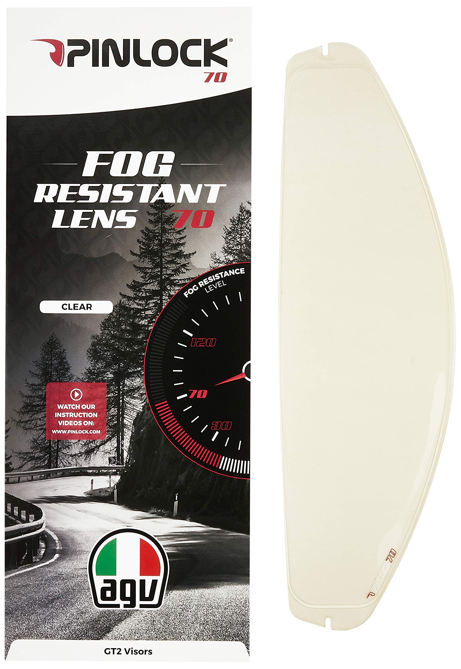 

Запчасти для шлема AGV Система Pinlock для K-5 S/K-3 SV, Линза PINLOCK Визор GT2 (DKS118) KIT10034-001