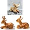 Soft Plush Deer Toy With Pp Cotton Filling For Kids And Collectors