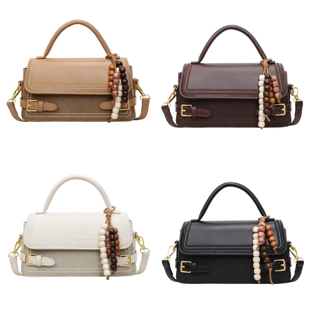 Crossbody Bag For Women Pu Leather Small Square Handbag With Magnetic Closure For Daily Use