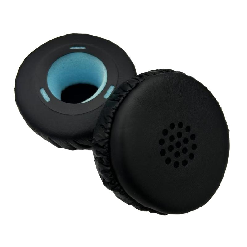 1Pair Earpads Protein Leather Ear Pad Ear Cushions Cover Memory Foam Earmuffs for MDR-XB300 Headsets