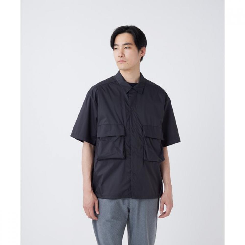 Snow Peak U.L. DoubLe Weave Shirt Mens Shirt BLack L Size Sh 26su005