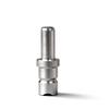 Stainless Steel Milk Tube Connector Nozzle for Maintaining Hygienic Dairy Flow Path in Commercial Coffee Machine Installations