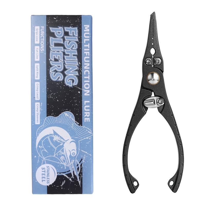 

Stainless Steel Fishing Claws Portable Lure Claws Multi-Purpose Outdoor Line Cutting Fishing Tool Lure Claws with Scissors