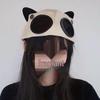 Cat Ears Aviator Hat with Sunglasses - Duckbill Baseball Cap & Russian Cat Sun Hat