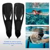 WHALE 1 Pair Adults Water Sports Snorkeling Diving Rubber Swimming Foot Fins Black (ML)