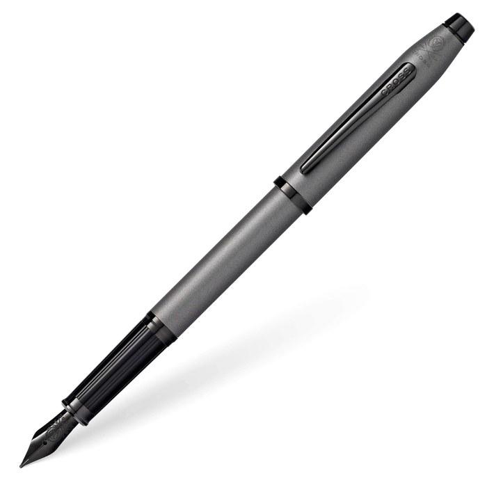 Cross Century II Fountain Pen - Gunmetal Gray - Premium Gift Box - Fine Nib