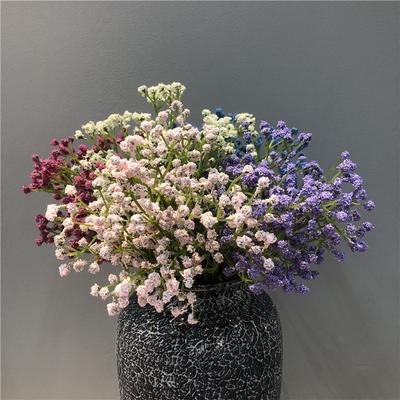 5 Forks Artificial Flower Gypsophila White for Wedding Photo Props Home DecorHome Decoration Artificial Flower