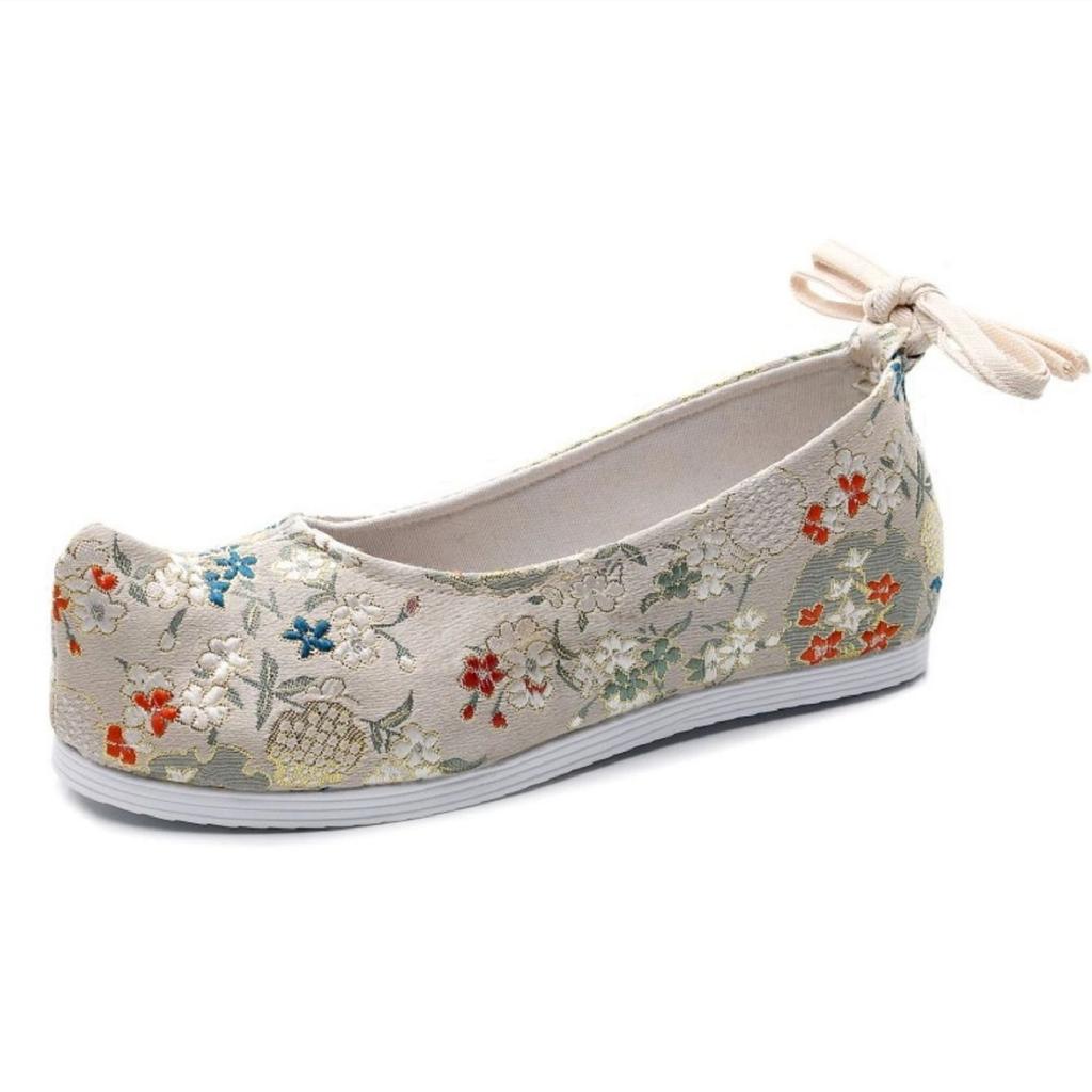 [Suya] New antique Han element embroidered single shoes Hanfu shoes upturned head shoes thousand-layer bottom ethnic cloth shoes women