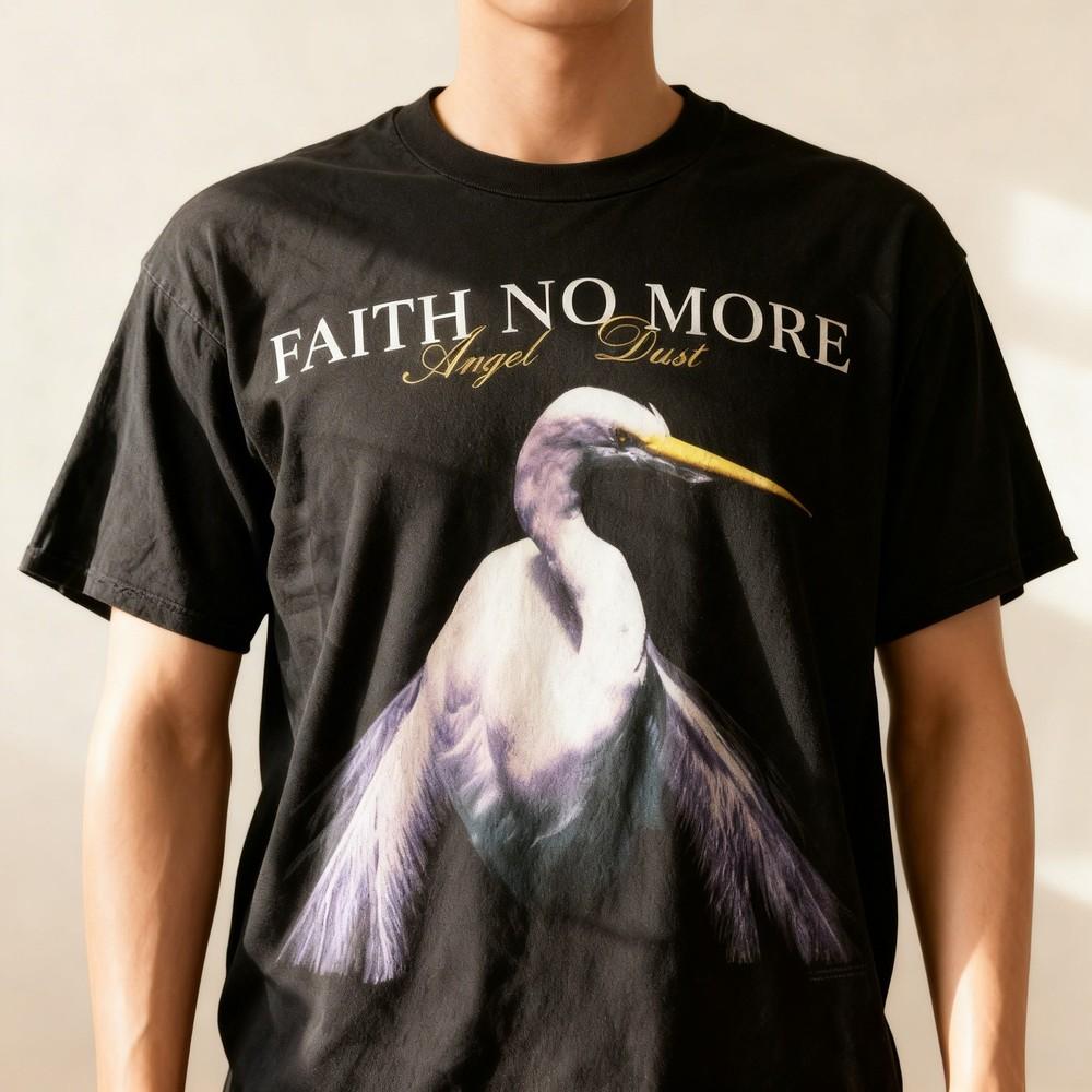 Faith No More vintage Black Unisex Cotton TShirt S234XL   Unisex T-Shirt XL