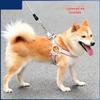 Breathable Vest-Style Dog Harness and Leash for Small To Medium Breeds Like Shiba Inu, Corgi, and Teddy