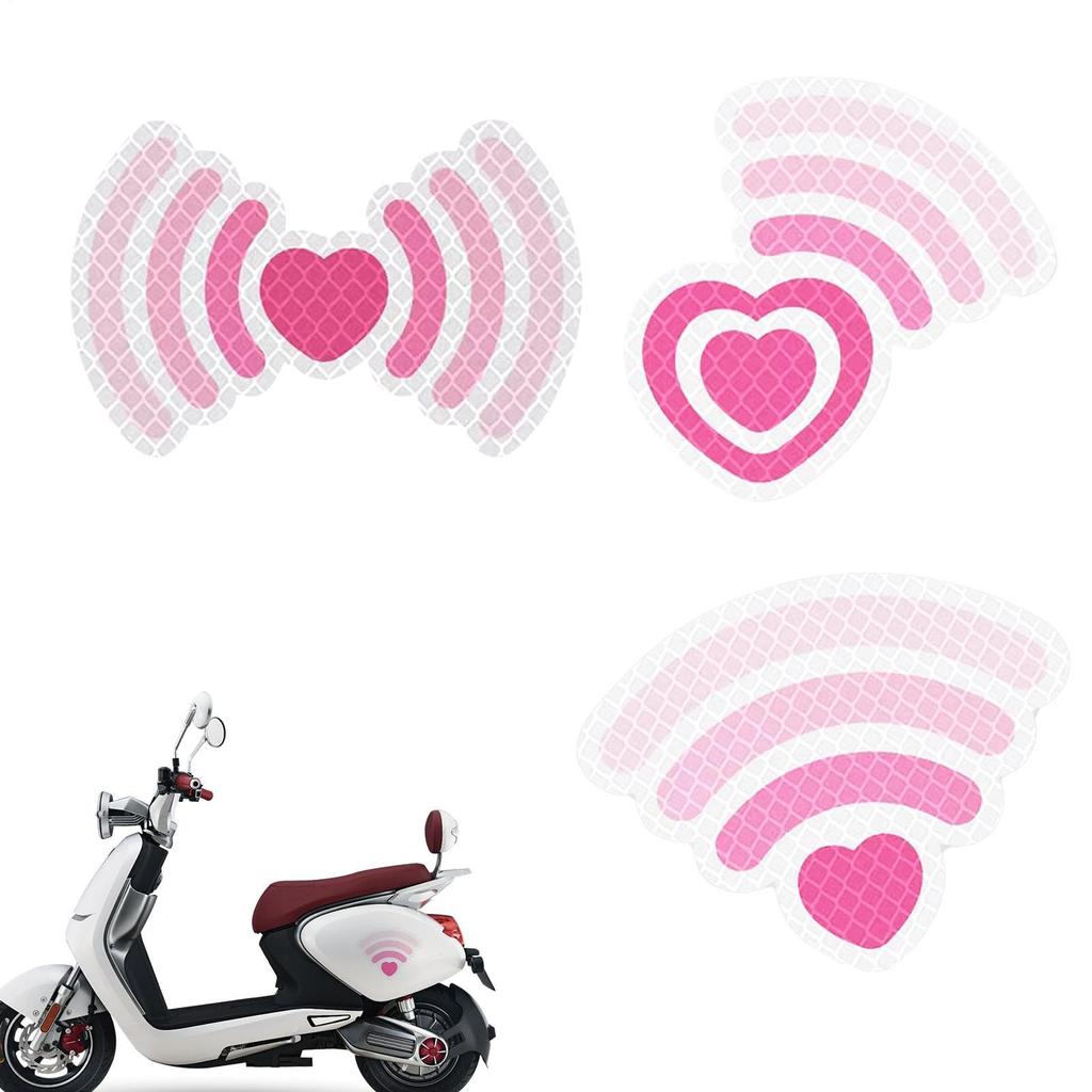 Reflective Stickers for Helmet, Helmet Reflective Sticker, Vista Print Love Signal Car Sticker and