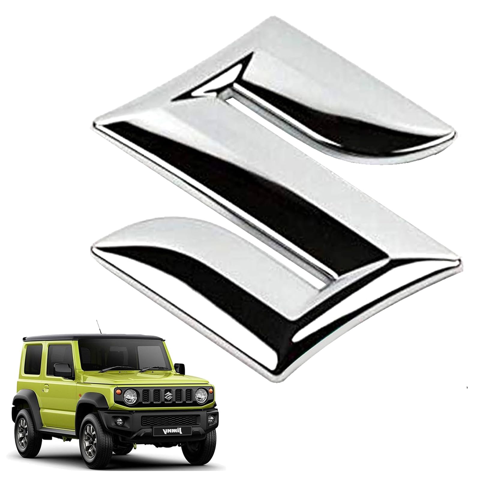 

DcariveX Suzuki Jimny Совместим с Jimny 3D Декоративный Передний Экстерьер Автомобиля Не Нужно Снимать Оригинальный Скотч для Высокого Включает Оригинальный Автомобиль Легко