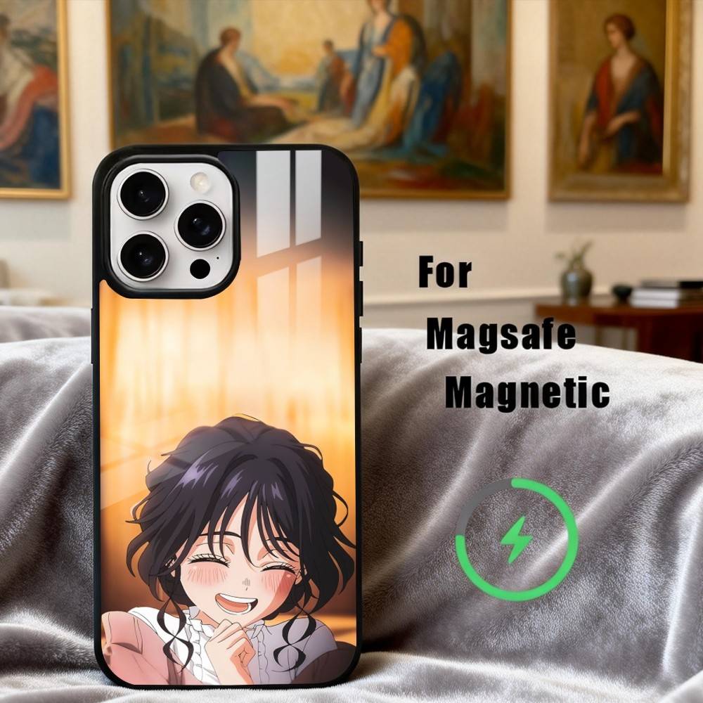 

K-Kaoru H-Hana wa Rin to S-Saku Чехол для телефона For iPhone 17,16,15,14,13,12,Plus,Pro,Max для Magsafe Магнитная беспроводная зарядка iPhone15